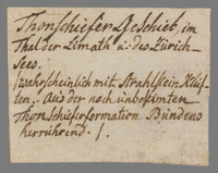 L 01487
<br/>
Label met opschrift
<br/>
<em>Escher von der Linth, Johannes Conrad (1767-1823)</em>
